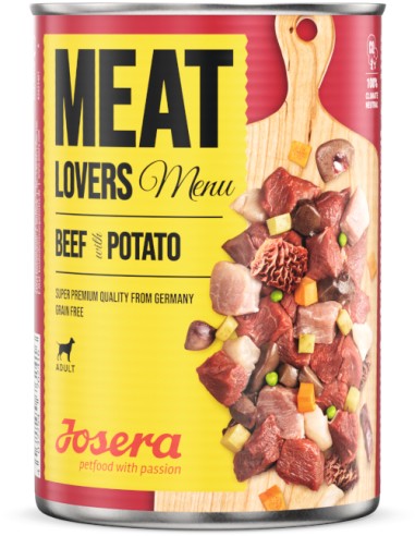 JOSERA MENÚ TERNERA CON PATATA PARA PERROS - 400 GR 400 GR - 2