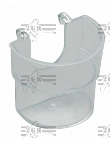 2G-R COMEDERO MEDIA LUNA CON GANCHOS 