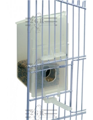 2G-R COMEDERO ECONOMY CANARIOS PARA PUERTA Ø 24 MM Ø 28 MM - 3