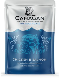 CANAGAN PATÉ DE POLLO Y SALMÓN PARA GATOS - 85 GR 85 GR - 2
