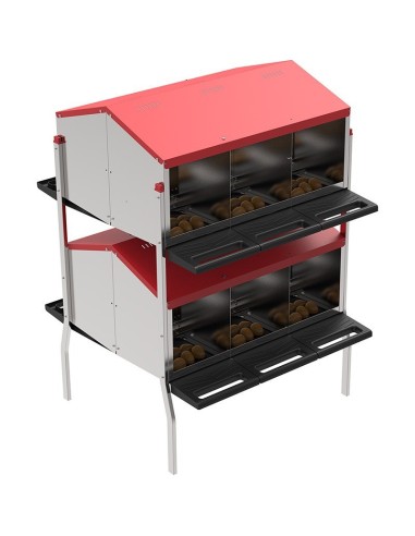 COPELE MÓDULO DE NIDOS PLATINUM CON PATAS - 12 DEPARTAMENTOS 