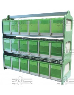 2G-R TRANSPORTIN 18 HUECOS + 18 SECONDINO MEDIO 