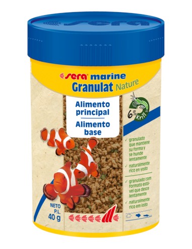 SERA MARINE GRANULAT NATURE 100 ML (40 GR) - 2
