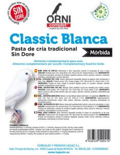 ORNI COMPLET CLASSIC MÓRBIDA BLANCA 4 KG 20 KG 800 GR 7 KG - 2