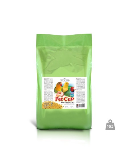 PET CUP PASTA CRIA PREMIUM AL HUEVO - 10 KG 10 KG