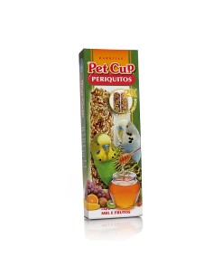 PET CUP BARRITAS PERIQUITOS MIEL - 110 GR 110 GR 2