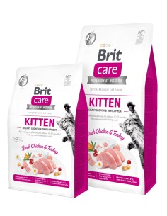 BRIT CARE CAT GRAIN FREE KITTEN GROWTH DEVELOPMENT 2 KG 400 GR 7 KG - 2