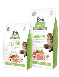 BRIT CARE CAT GRAIN FREE WEIGHT CONTROL 2 KG 400 GR 7 KG - 2