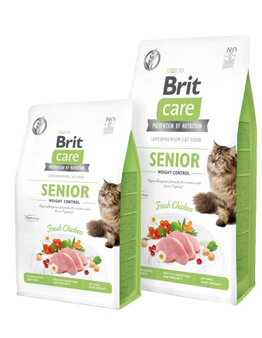 BRIT CARE CAT GRAIN FREE WEIGHT CONTROL 2 KG 400 GR 7 KG - 2