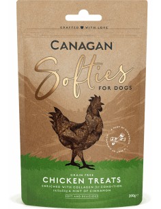 CANAGAN SOFTIES PREMIOS TIERNOS DE POLLO 200 GR 50 GR - 3