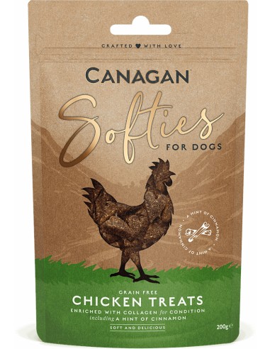 CANAGAN SOFTIES PREMIOS TIERNOS DE POLLO 200 GR 50 GR - 3
