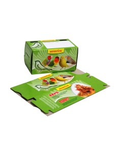 BENELUX TRANSPORTIN CARTÓN PARA PAJAROS Y HAMSTERS