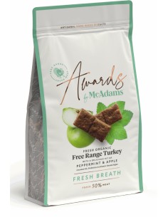 MCADAMS AWARDS PREMIOS DE PAVO CAMPERO ECOLÓGICO CON MENTA Y MANZANA - FRESH BREATH - 150 GR 150 GR - 2