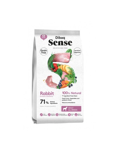 DIBAQ SENSE DOG GRAIN FREE SENSITIVE CONEJO 2 KG 10 KG - 2