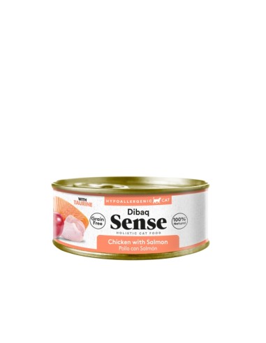 DIBAQ SENSE CAT GRAIN FREE POLLO CON SALMÓN - 70 GR 70 GR - 2