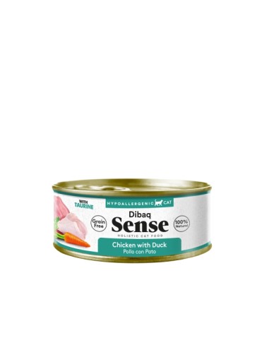 DIBAQ SENSE CAT GRAIN FREE POLLO CON PATO - 70 GR 70 GR - 2