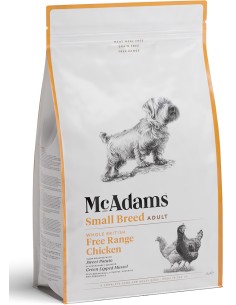 MCADAMS POLLO CAMPERO PARA PERROS DE RAZAS PEQUEÑAS 5 KG 2 KG - 3