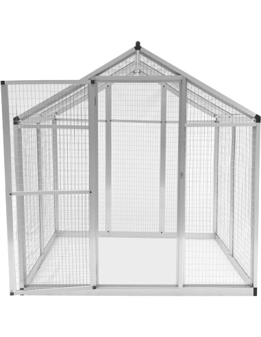 GAUN AVIARIO ALUMINIO - 182 X 178 X 195 CM 182 X 178 X 195 CM - 3