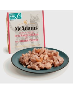 MCADAMS TARRINA DE POLLO CAMPERO Y GAMBAS DEL ATLÁNTICO PARA GATOS - 100 GR 100 GR - 2
