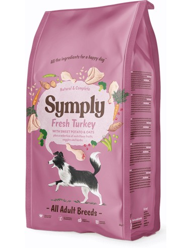 SYMPLY PAVO FRESCO PARA PERROS 2 KG 12 KG 6 KG - 2