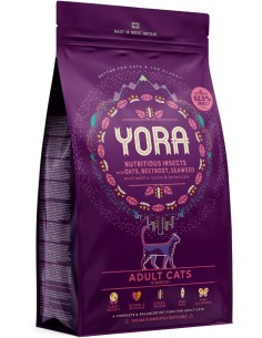 YORA PIENSO DE INSECTOS PARA GATOS ADULTOS 1 5 KG 375 GR 3 75 KG - 2