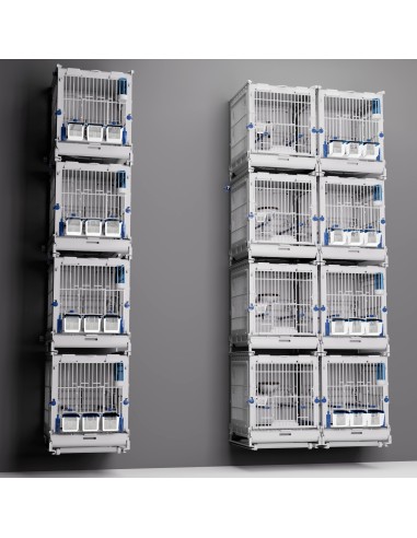 MOLDES AVE JAULA MÓDULO MA - 34,5 X 35 X 43 CM BLANCO 34 5 X 35 X 43 CM - 3