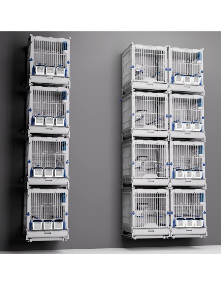 MOLDES AVE JAULA MÓDULO MA - 34,5 X 35 X 43 CM BLANCO 34 5 X 35 X 43 CM - 3