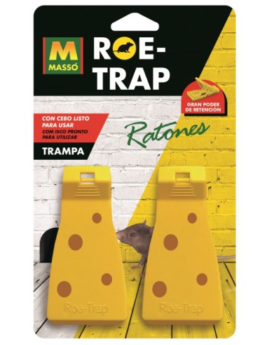 MASSÓ ROE-TRAP RATONES CON CEBO (2 UNIDADES) - 2