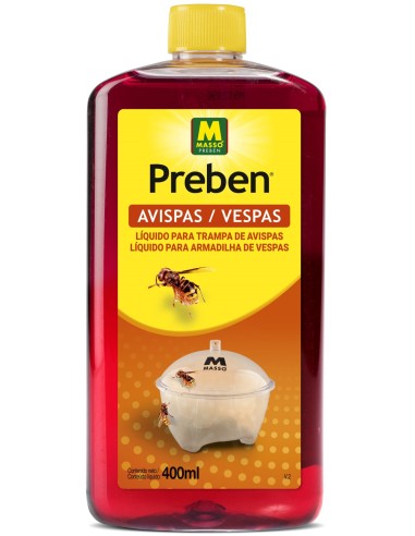 MASSÓ PREBEN LÍQUIDO ATRAYENTE PARA TRAMPA DE AVISPAS - 400 ML 400 ML - 2