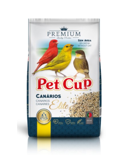 PET CUP MIXTURA CANARIOS ELITE SIN AVENA - 4 KG 4 KG