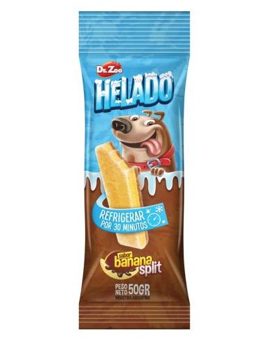 DR. ZOO HELADO PARA PERROS SABOR BANANA SPLIT 