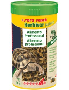 SERA REPTIL PROFESSIONAL HERBIVOR NATURE 250 ML (80 GR) - 2