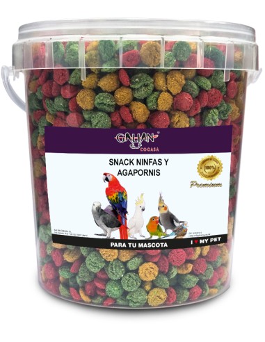 GALIAN COGASA SNACK NINFAS Y AGAPORNIS 5 KG 800 GR - 2