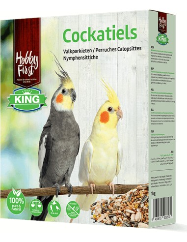 HOBBYFIRST HOBBY FIRST KING MEZCLA COTORRAS - 1 KG 1 KG - 2