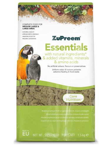 ZUPREEM ESSENTIALS ML PARA COTORRAS Y PEQUEÑOS LOROS - 1,5 KG 1 5 KG - 2
