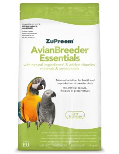 ZUPREEM AVIAN BREEDER ESSENTIALS ML PARA COTORRAS Y GRANDES LOROS - 18 KG 18 KG - 2