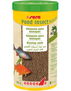 SERA POND INSECT NATURE - 1.000 ML (560 GR) 1.000 ML (560 GR) - 2