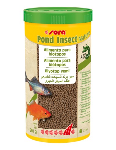 SERA POND INSECT NATURE 1.000 ML (560 GR)