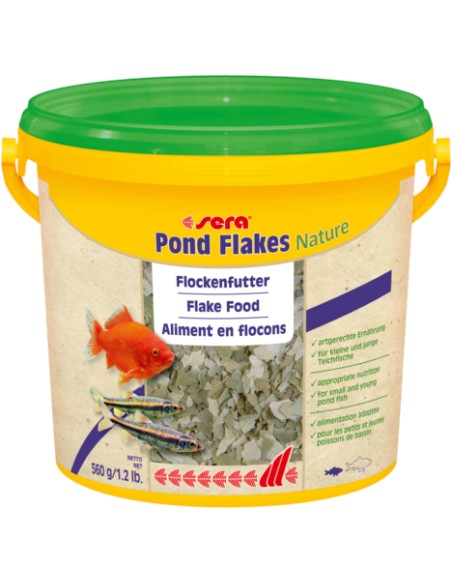 SERA POND FLAKES NATURE 3.800 ML (560 GR) - 2