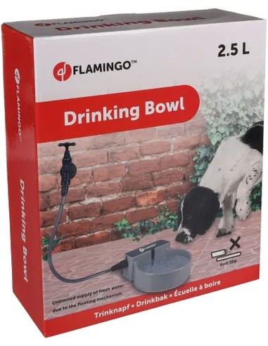 FLAMINGO BEBEDERO AUTOMATICO EXTERIOR DRAVA - 2,5 LITROS 2 5 LITROS - 6