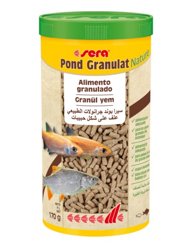 SERA POND GRANULAT NATURE 1.000 ML (170 GR) - 2