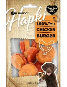 FLAMINGO GOLOSINA HAPKI BURGUER POLLO 8 UNIDADES - 85 GR 85 GR - 2