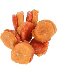 FLAMINGO GOLOSINA HAPKI BURGUER POLLO 8 UNIDADES - 85 GR 85 GR - 2 2