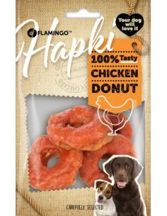 FLAMINGO GOLOSINA HAPKI DONUT CON POLLO 4 UNIDADES - 95 GR 95 GR - 2