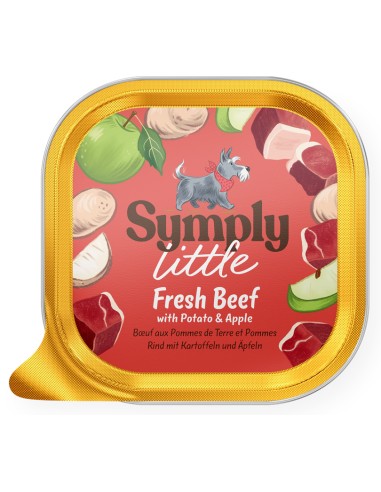 SYMPLY LITTLE PATÉ TERNERA FRESCA PARA PERROS DE RAZA PEQUEÑA - 100 GR 100 GR - 2