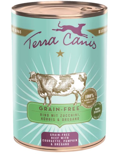 TERRA CANIS GRAIN FREE BUEY CON CALABACÍN, CALABAZA Y ORÉGANO, SIN CEREALES - 400 GR 400 GR - 2