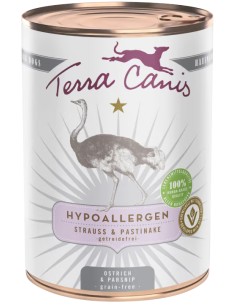 TERRA CANIS HIPOALLERGENIC LATA PARA PERROS AVESTRUZ Y CHIRIVIA - 400 GR 400 GR - 2