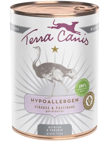 TERRA CANIS HIPOALLERGENIC LATA PARA PERROS AVESTRUZ Y CHIRIVIA - 400 GR 400 GR - 2
