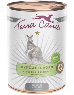 TERRA CANIS HIPOALLERGENIC LATA PARA PERROS CANGURO Y CHIRIVIA - 400 GR 400 GR - 2