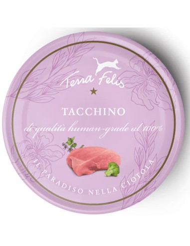 TERRA FELIS GRAIN FREE LATA DE PAVO - 80 GR 80 GR - 2